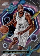 2023-24 Topps Cosmic Chrome - Khris Middleton Milwaukee Bucks  #72