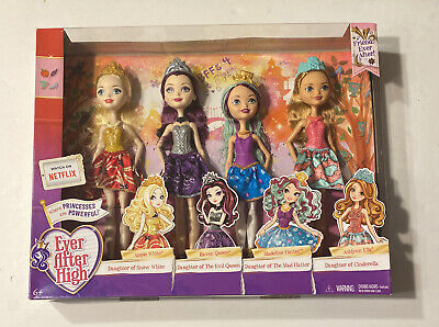 Ever After High Dolls 4 Pack - Raven Queen, Apple White, Madeline Hatter,  Cerise