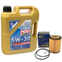 MotoröL ÖLfilter Set SH426P Longlife III 5W-30 5 Liter FüR BMW E60 E85 E46 E36
