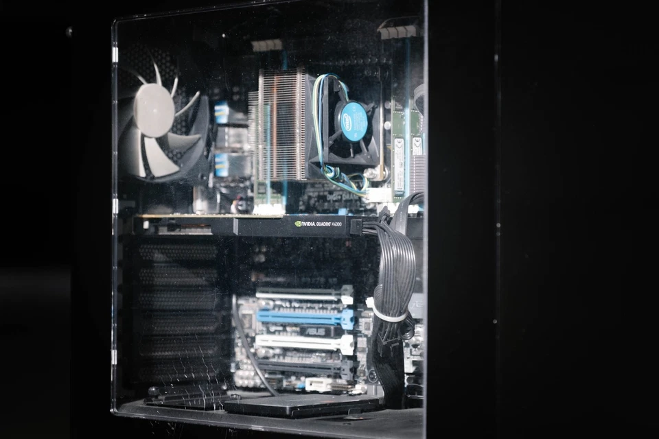 PC WORKSTATION VIDEO EDITING | 32GB RAM | Xeon E5 | NVIDIA Quadro K4000 - Immagine 2 di 4