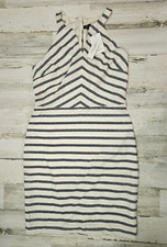 Banana Republic Women’s Striped Dress Sleeveless Size 2 NWT