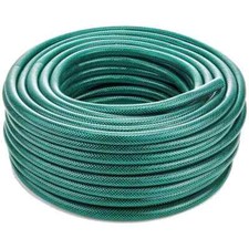 Reinforced PVC Garden Hose Pipe with Fittings Durable Water Spray Hose  Garden