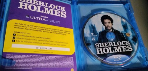 Sherlock Holmes DVD - Blu-ray - Robert Downey Jr & Jude Law