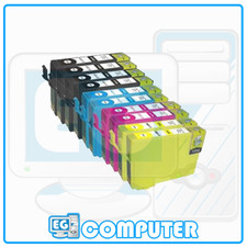 KIT 10 CARTUCCE PER EPSON T1285 T1281 T1282 T1283 T1284 SX125 SX130 SX230 SX235W