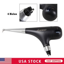 Dental Air Flow Teeth Polishing Polisher Handpiece Hygiene Prophy Jet 4 Holes BK