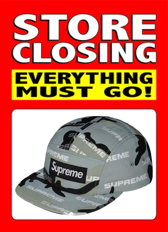 Jacqurad gris camouflage gris réfléchissant suprême FERMETURE MAGASIN !!