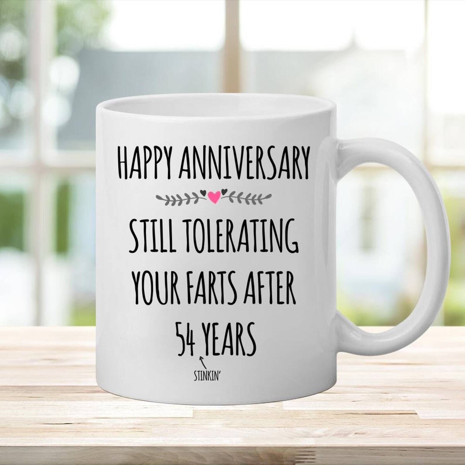 54th Anniversary Mug 54th Anniversary Gifts For Husband 54 Year Anniversary