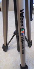 Velbon Videomate 607 Vel-Flo 9 PH-368 Adjustable Tripod