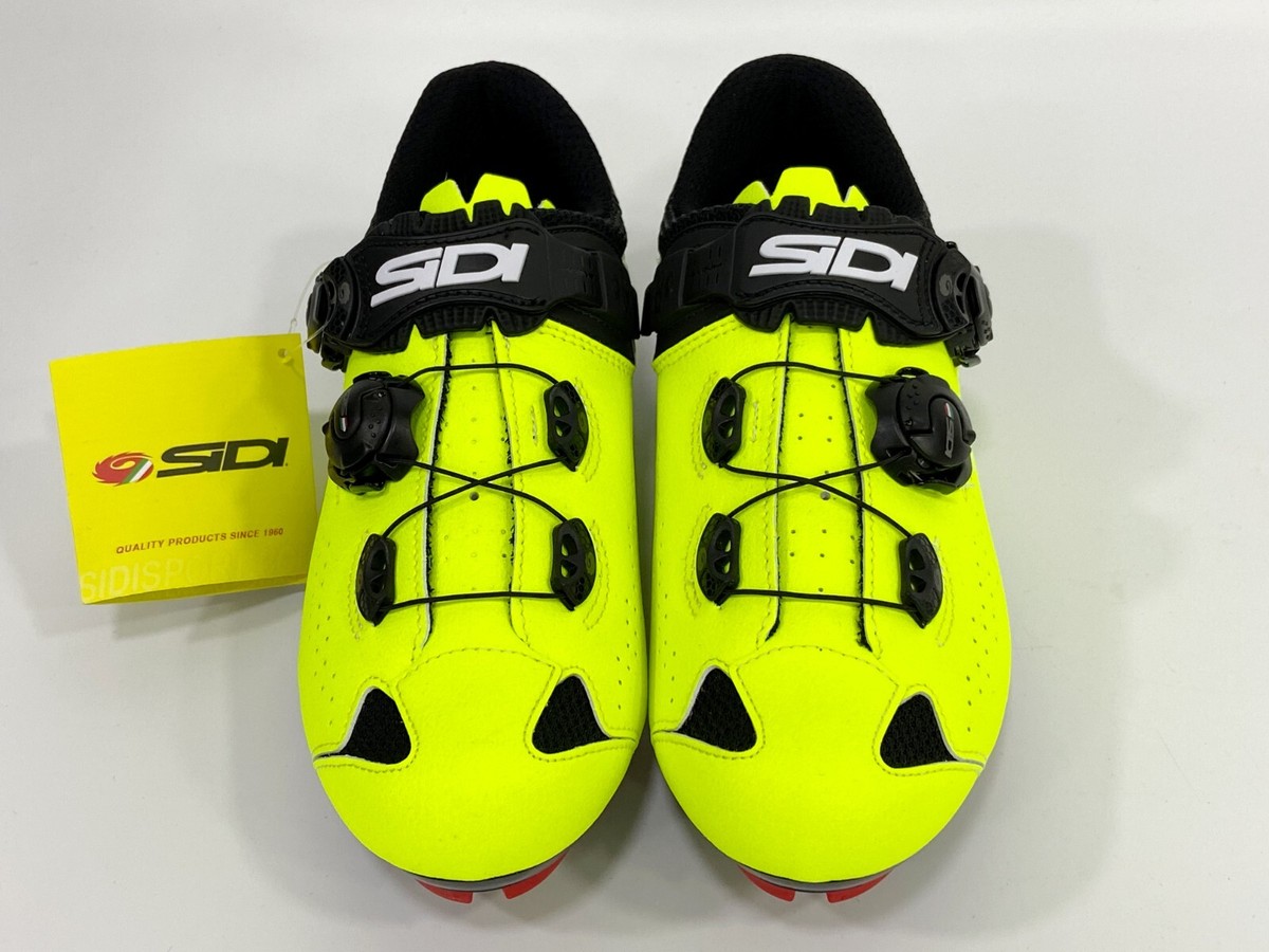 SIDI EAGLE 10 MTB Cycling Shoes ( Black Yellow Fluo ) Size SIDI EAGLE 10 MTB Cycling Shoes ( Black Yellow Fluo ) Size