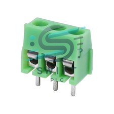 10PCS KF350-3P 3.5mm Pitch 3 pin Straight Pin PCB Screw Terminal Blocks