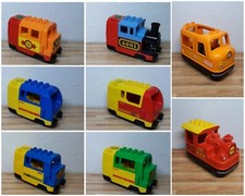 Lego Duplo Eisenbahn E-Lok Güterlok Passagierlok Dampflok Ville
