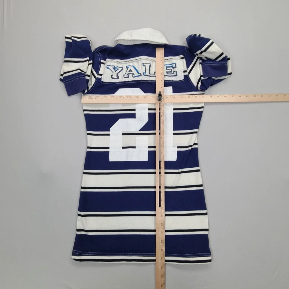 Женская повседневная рубашка поло Yale Размер Small Цвет синий Гольф Университет 21 Для активного отдыха Дамы - Изображение 3 из 4