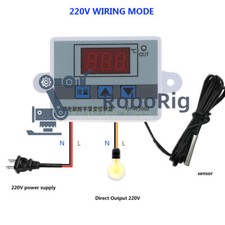 NEW AC 110V-220V Digital LED Temperature Controller Microcomputer Thermostat
