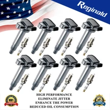 8X OEM Ignition Coils & Spark Plugs Pack for Toyota Tundra Sequoia 4.7L V8 UF230