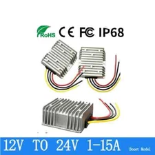DC 12V to 24V 15A 8A 10A 5A Boost Converter Step Up Converter 9-20V to 24V 360W
