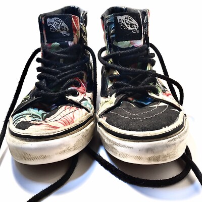 Floral Print Sneakers Size 
