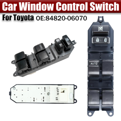 ABS Car Window Control Switch 84820-06070 For Toyota Camry Yaris