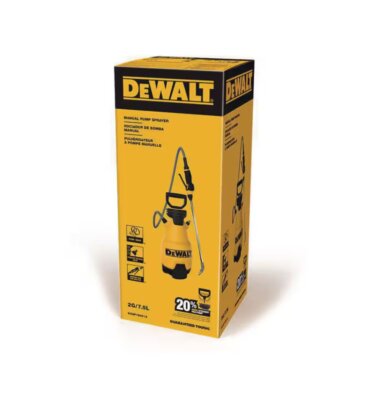 シャワーズV SA PSA9 Dewalt 190612 2 Gal Manual Pump Sprayer New Gallon Garden Lawn