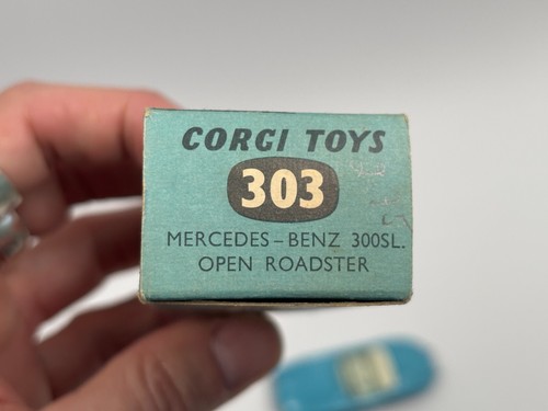 Miniature 1:43 - CORGI TOYS - MERCEDES BENZ 300SL 300 SL OPEN ROADSTER N°302 - Imagen 7 de 22