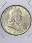 1951 S Franklin Half Dollar - AU-Unc - As Shown! (#0577)