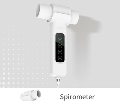 Spiromètre Portable SR008 - Testeur De Fonction Pulmonaire, écran LCD Couleur, Neuf
