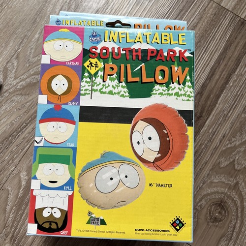 south-park-1998-vintage-inflatable-stan-pillow-brand-new-sealed-ebay