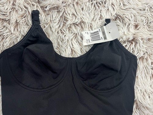 NANCY GANZ SHAPER BODYSUIT SIZE 38B 16B NWT $134.95 BLACK SHAPEWEAR - Picture 2 of 6