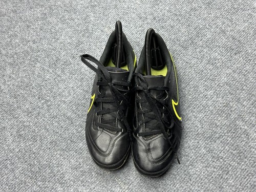 Nike Tiempo Legend Soccer Cleats Youth Size 4Y Black DA1331-070 Athletic Shoes - Picture 4 of 11