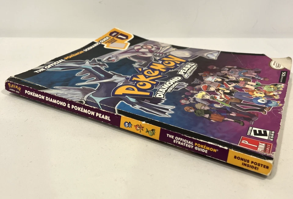 POKEMON DIAMOND PEARL VERSION THE OFFICIAL SCENARIO GUIDE VOLUME 1 NINTENDO DS - Image 3 of 4