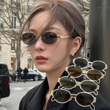 Unisex Sun Glasses UV Resistant Oval Sunglasses Fashion Eyewear Multi Color