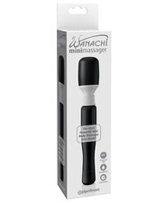 Wanachi Black Multi Speed Waterproof Mini Wand Massager by Pipedream Product