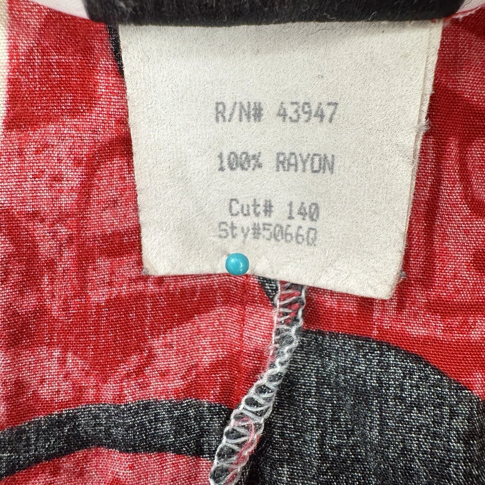 Vestido Hawaiano De Colección One Papaya Para Mujer Grande Rojo Floral Hoja Muumuu Rodilla Foto 4 de 4