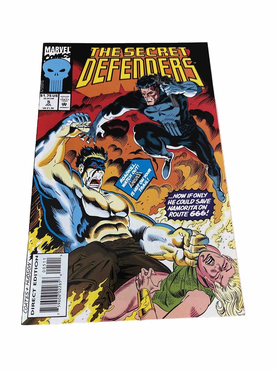 The Secret Defenders #5 (Marvel, 1993) Comic Book Issue - The