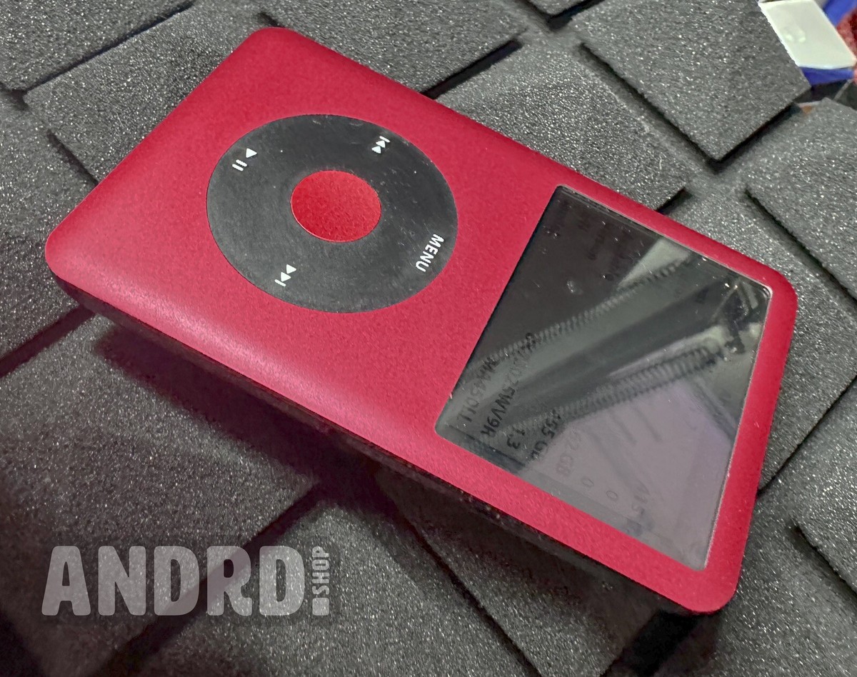 Frame Swapped iPod 5.5! 64MB / 512GB | Red & Black | 2,000mah