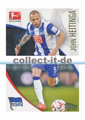 Topps Bundesliga Chrome 14/15 14 - John Heitinga