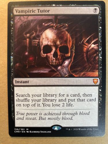 MTG 1x Vampiric Tutor Commander Legends Magic the Gathering Card x1 NM
