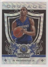 2019 Panini Prizm Draft Picks Crusade Blue Wave 157/299 PJ Washington Jr #95 7zf