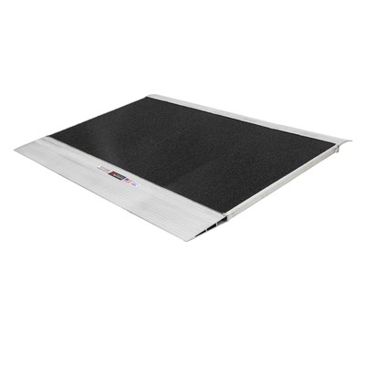 48'' x 63'' HD Ramps Grit-Coat Shipping Container Ramps - 12,000 lb. Capacity