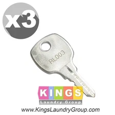 3PK 70155603 KEY, RL003 FOR HUEBSCH, SPEED QUEEN, UNIMAC