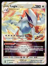 Lugia VSTAR 139/195 Holo Ultra Rare Silver Tempest Pokemon Near Mint on eBay