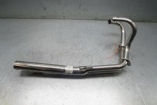 Yamaha XS650 XS 650 Edelstahl 2-1 Auspuffanlage / Downpipes / Delkevic Can