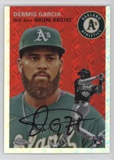 2023 Chrome Platinum Anniversary Topps Refractor /499 Dermis Garcia Dérmis 13w8