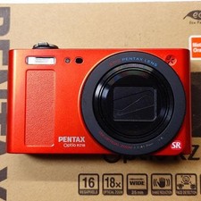 Fotocamera digitale compatta PENTAX Optio RZ18 arancione metallizzato ottime ...