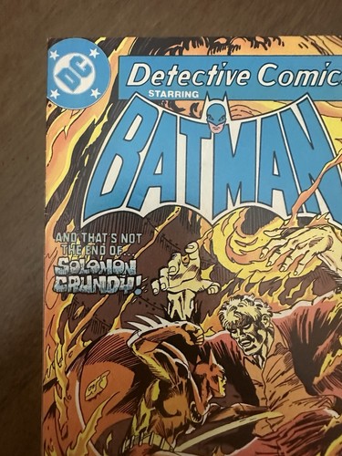 DETECTIVE COMICS # 523 DC 1983 HIGH GRADE KEY KILLER CROC 1° APP EDICOLA - Foto 2 di 13