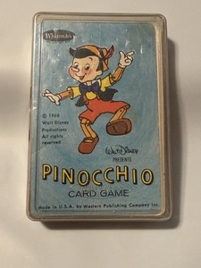 ☆希少☆ピノキオ　ヴィンテージ　ディズニーカードゲーム Pinocchio Card Game | eBay