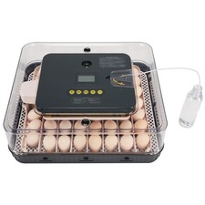 Large 56 Eggs Digital Incubator Automatic Humidity Chicken Duck Poultry Birds US