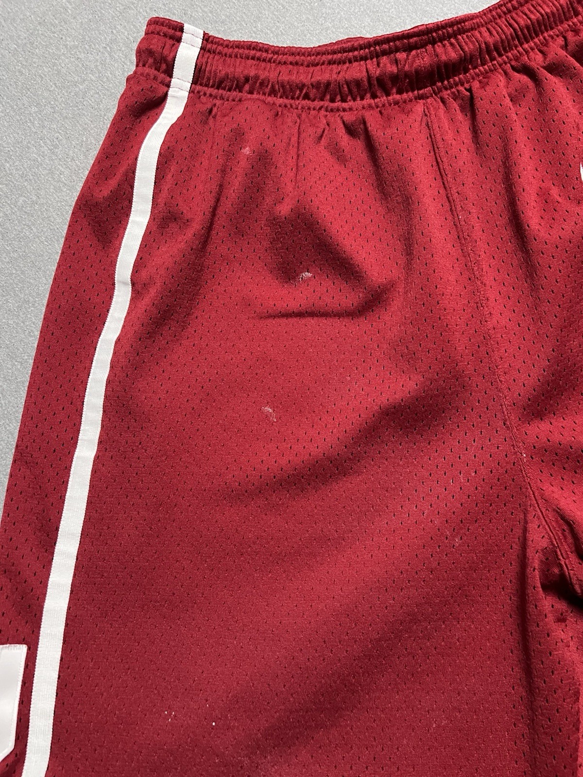 Nike Oklahoma Sooners Shorts Men's M Red Basketball Authentic Team Apparel OU thumbnail 3