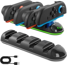 Controller Charger Dock for Switch 2 - Portable Magnetic Fast Charging Stand