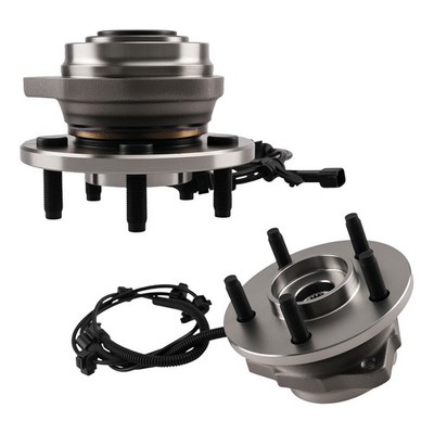 Pair Front Wheel Hub Assembly for JEEP Liberty 2002-2007 513176 513177 ABS
