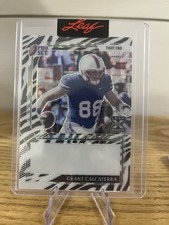 2023 Pro Set Rookie XRC - Grant Calcaterra - Eagles RC -  1/1 Proof